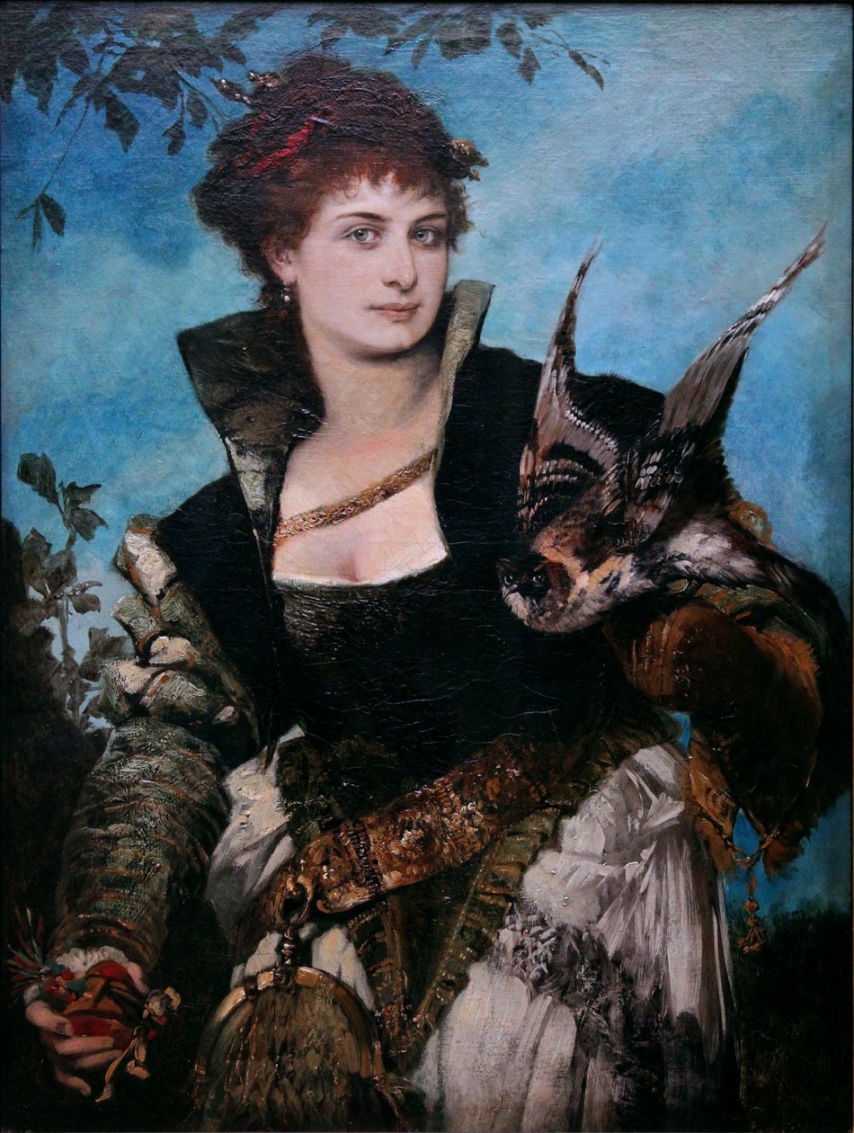 Sokolník od Hans Makart
