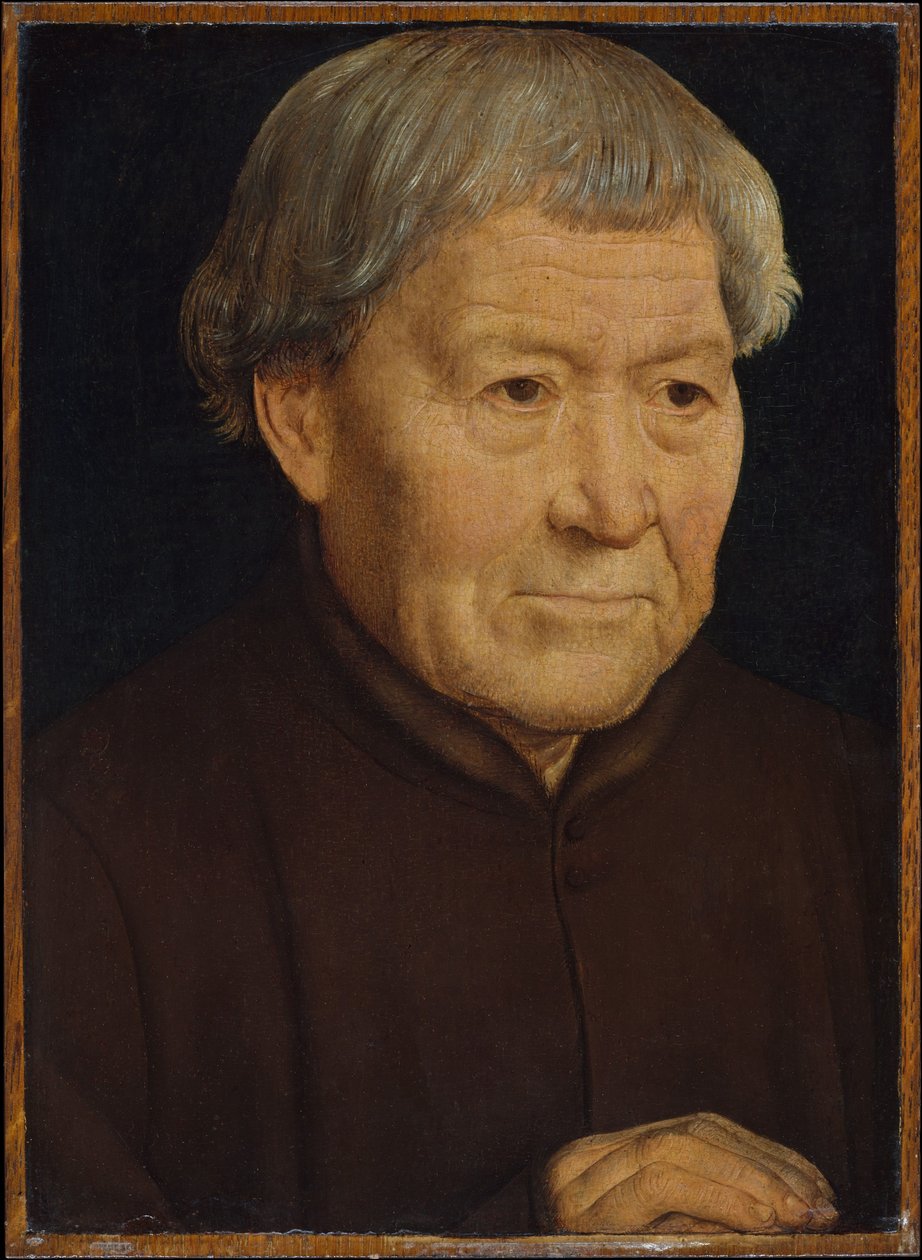 Portrét starého muže od Hans Memling