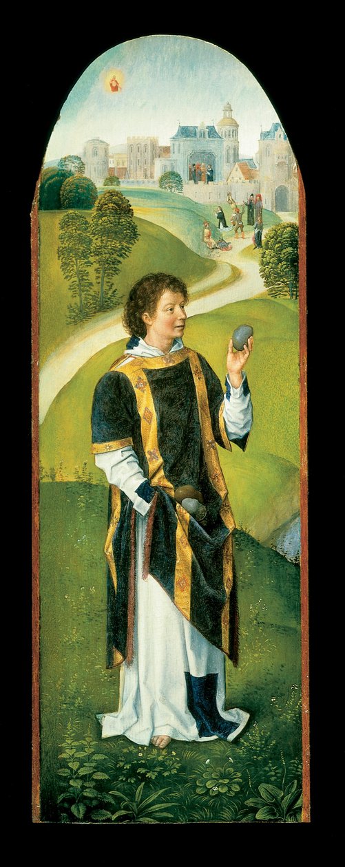 Svatý Štěpáne od Hans Memling