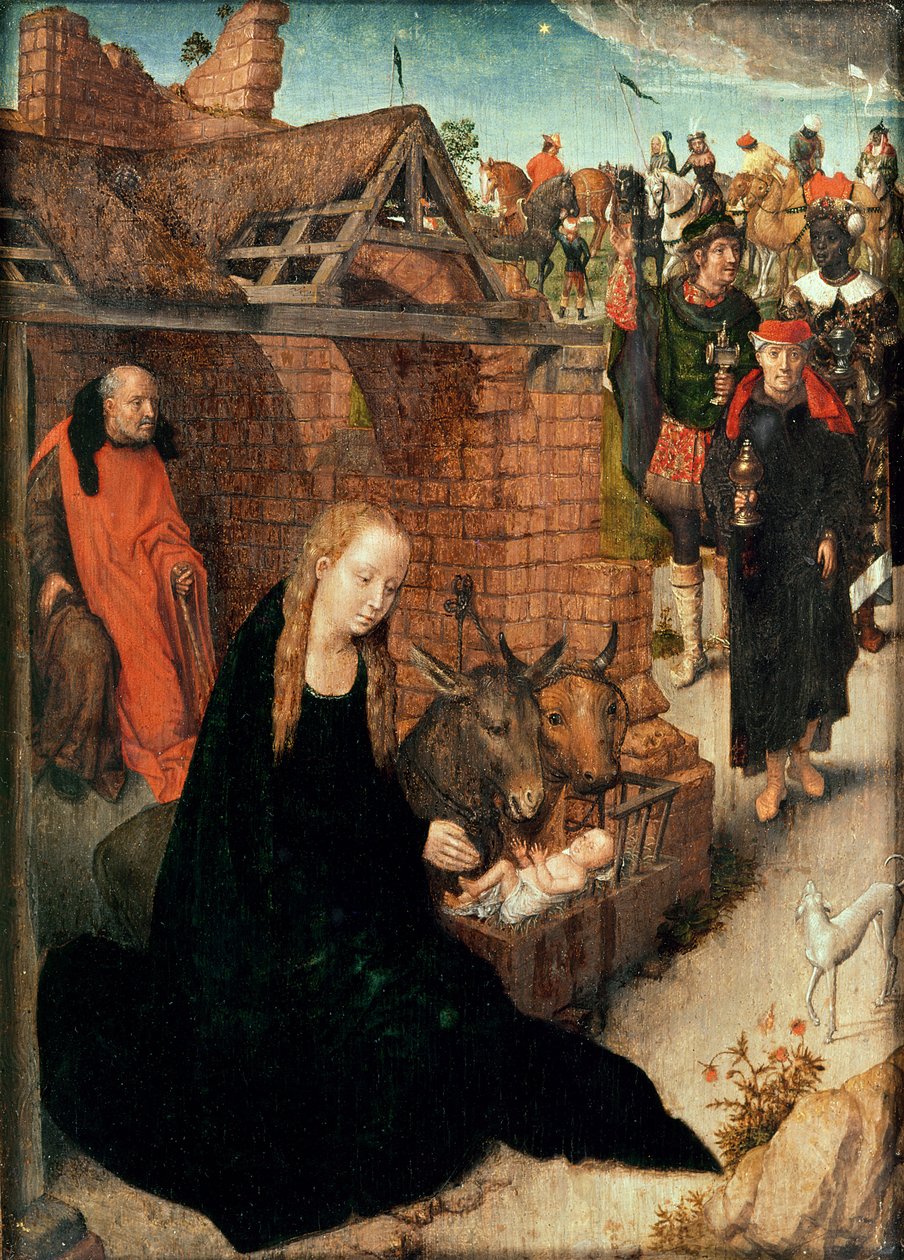 Narození Páně od Hans Memling