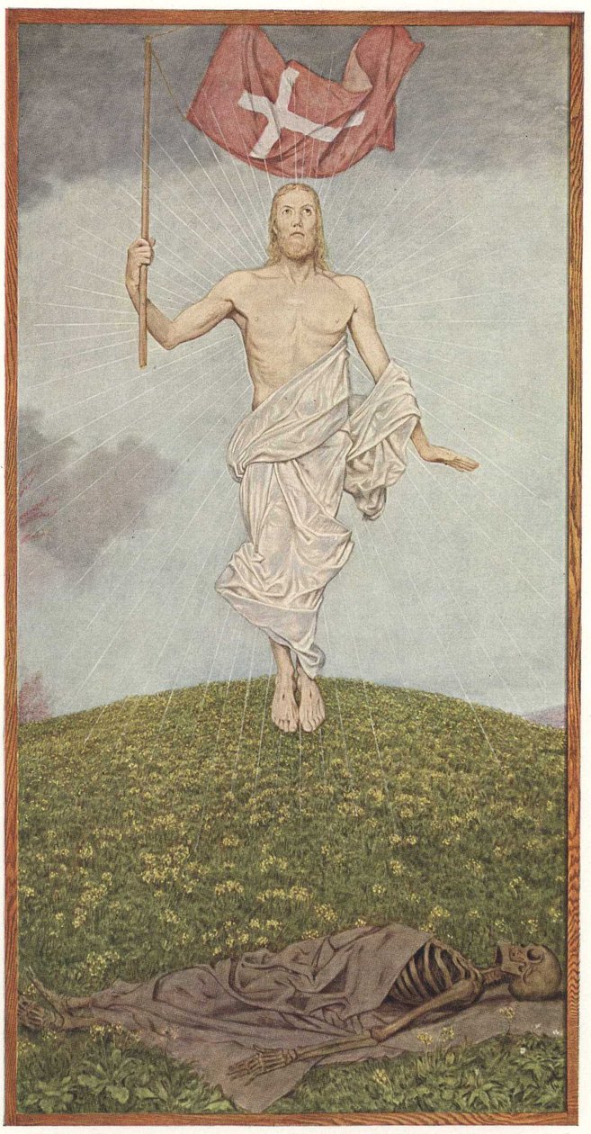 Resurrection English: resurrection od Hans Thoma
