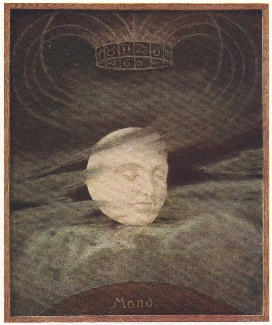MondnEnglish: moonn od Hans Thoma