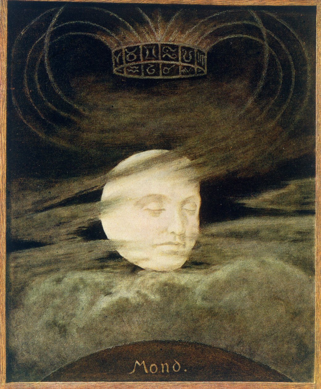 Měsíc, ilustrace z 