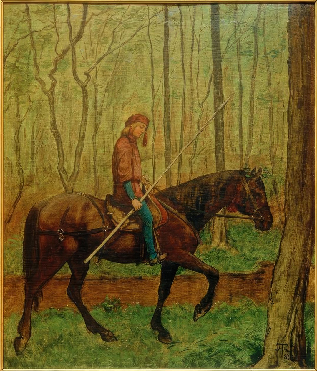 Parzival od Hans Thoma