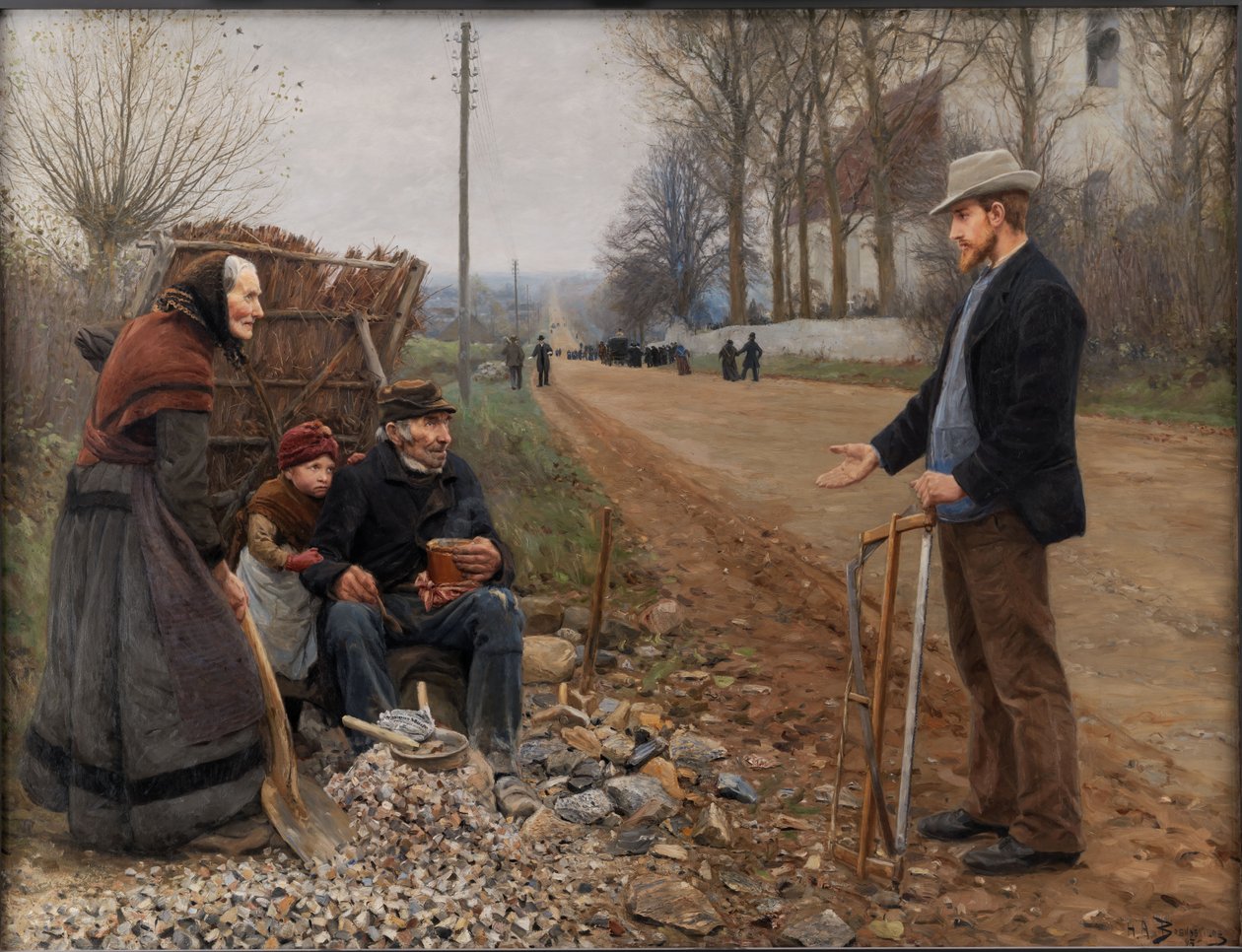 Dálnice A, 1893. od Hans Andersen Brendekilde