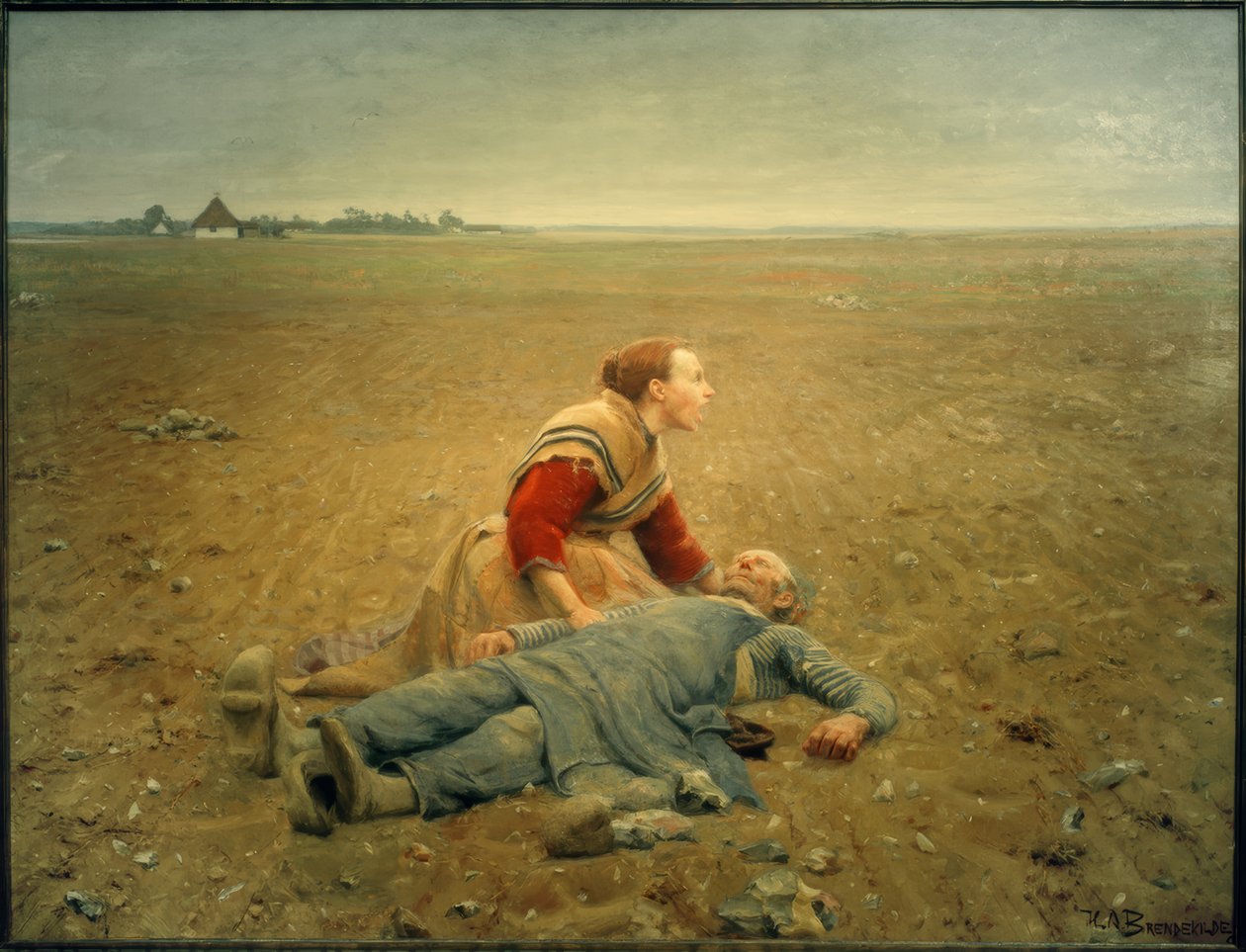 Vyčerpaný od Hans Andersen Brendekilde