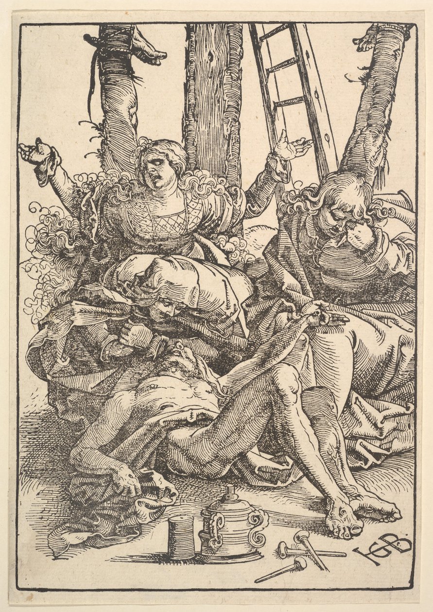 Oplakávání pro Krista, 1510. od Hans Baldung