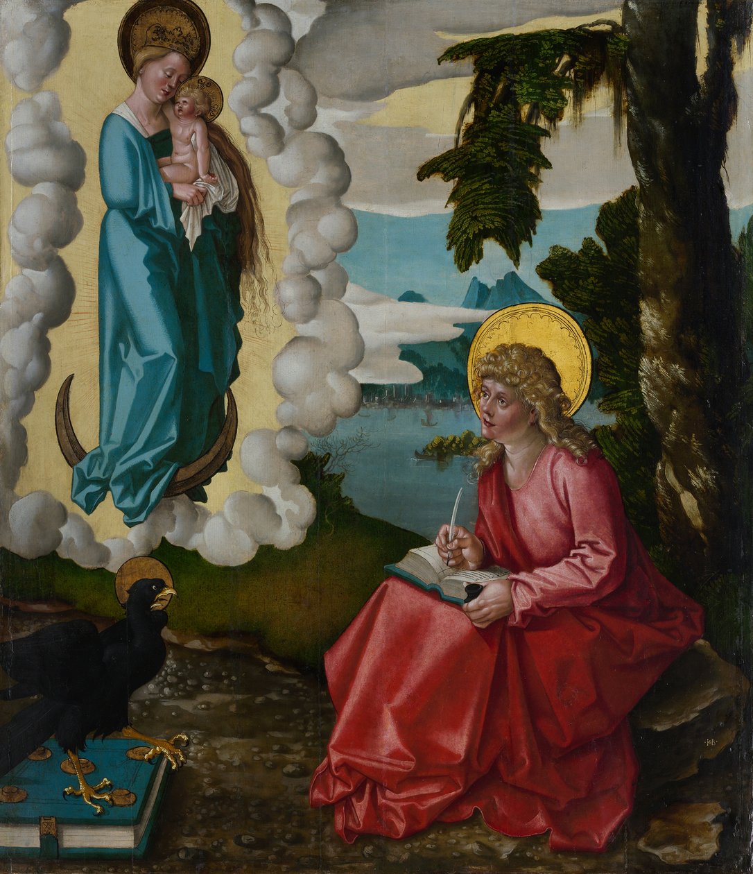Saint John on Patmos, ca. 1511. od Hans Baldung