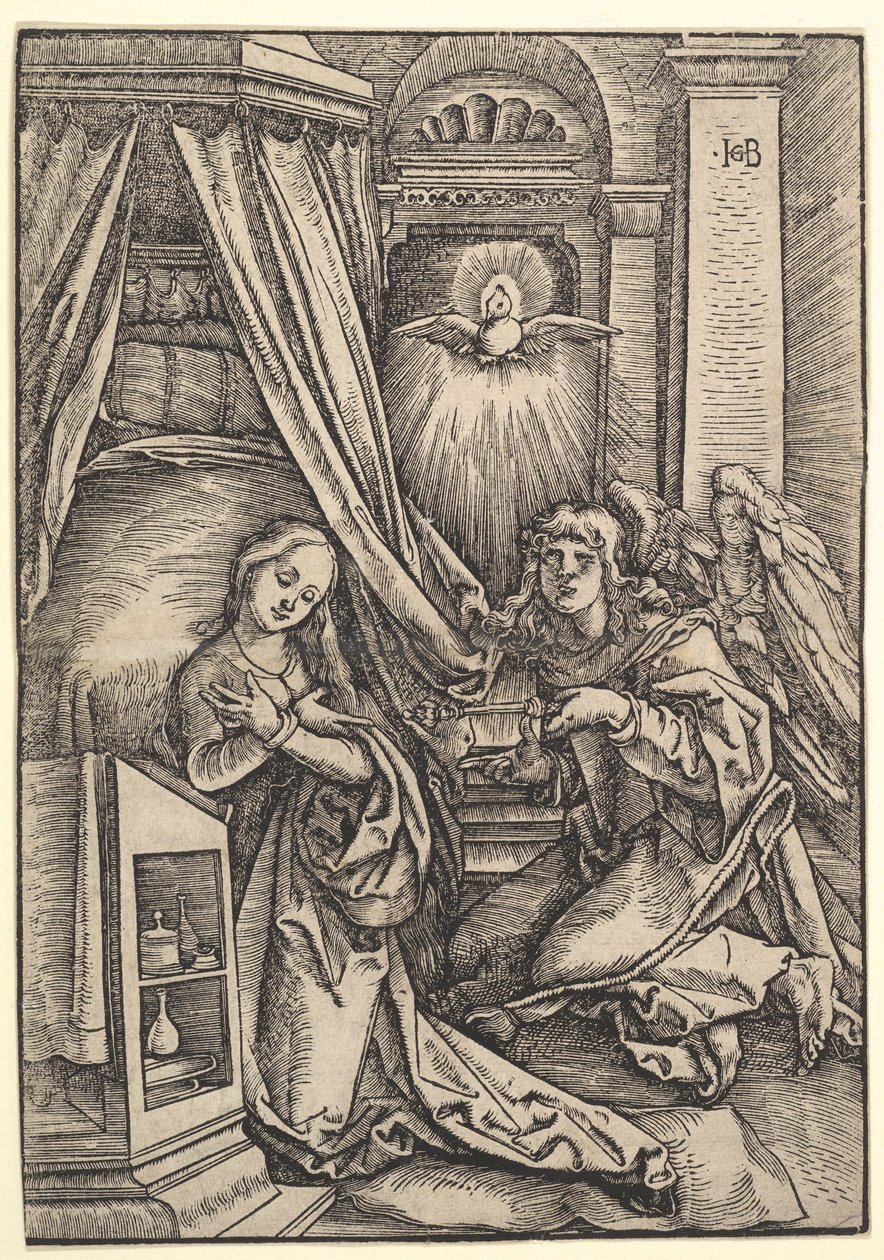 Zvěstování, 1514. od Hans Baldung