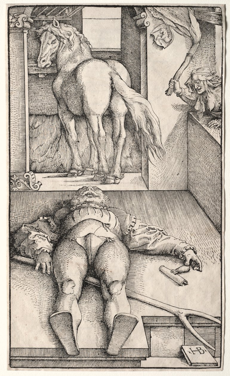 Začarovaný ženich od Hans Baldung