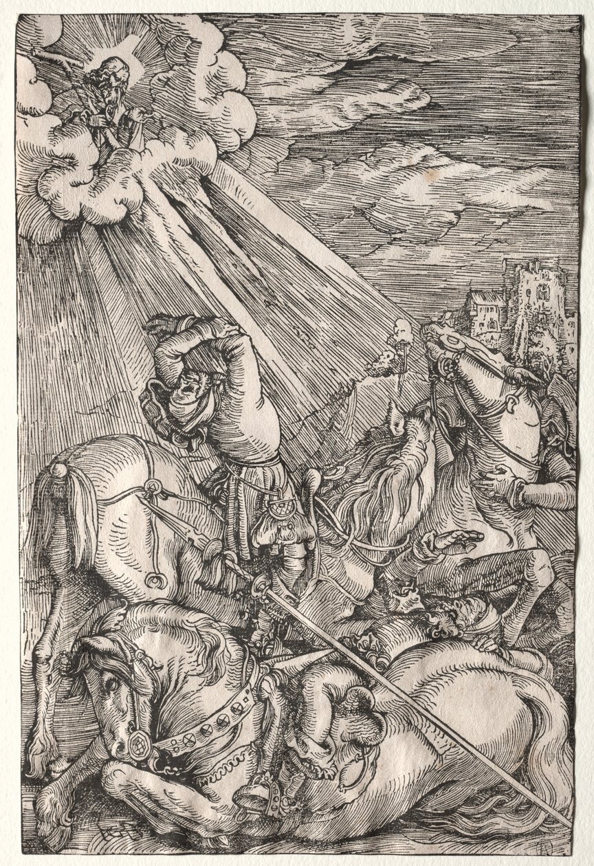 Obrácení sv. Pavla od Hans Baldung