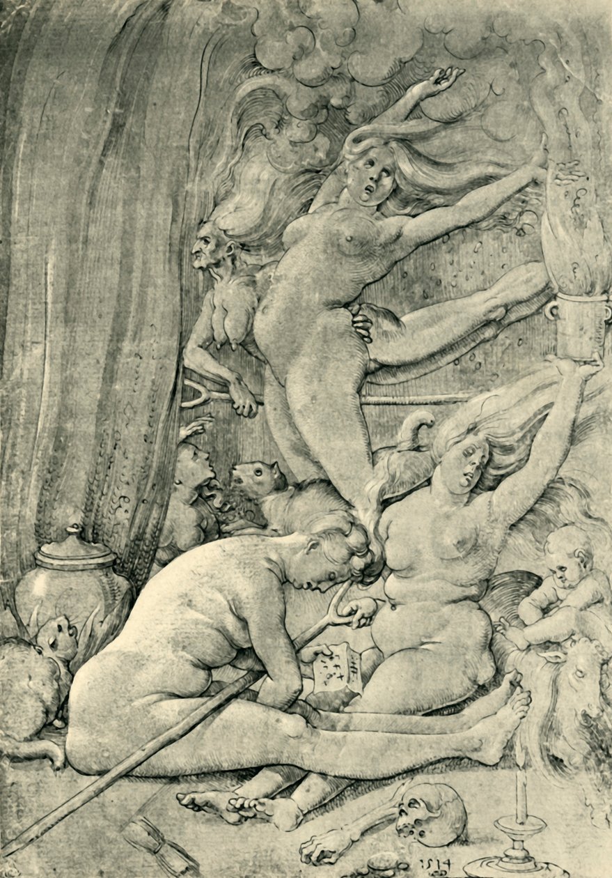 Čarodějnice, 1514, 1943. od Hans Baldung