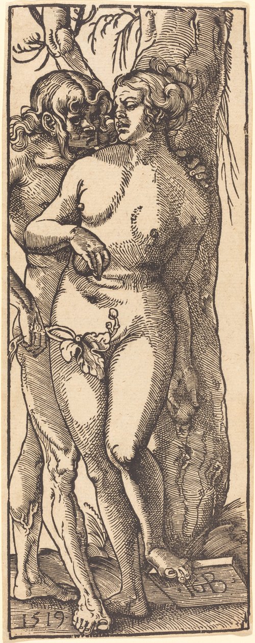 Adam a Eva od Hans Baldung Grien