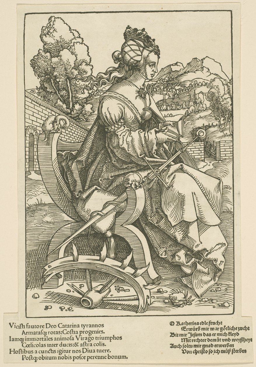 Svatá Kateřina od Hans Baldung Grien