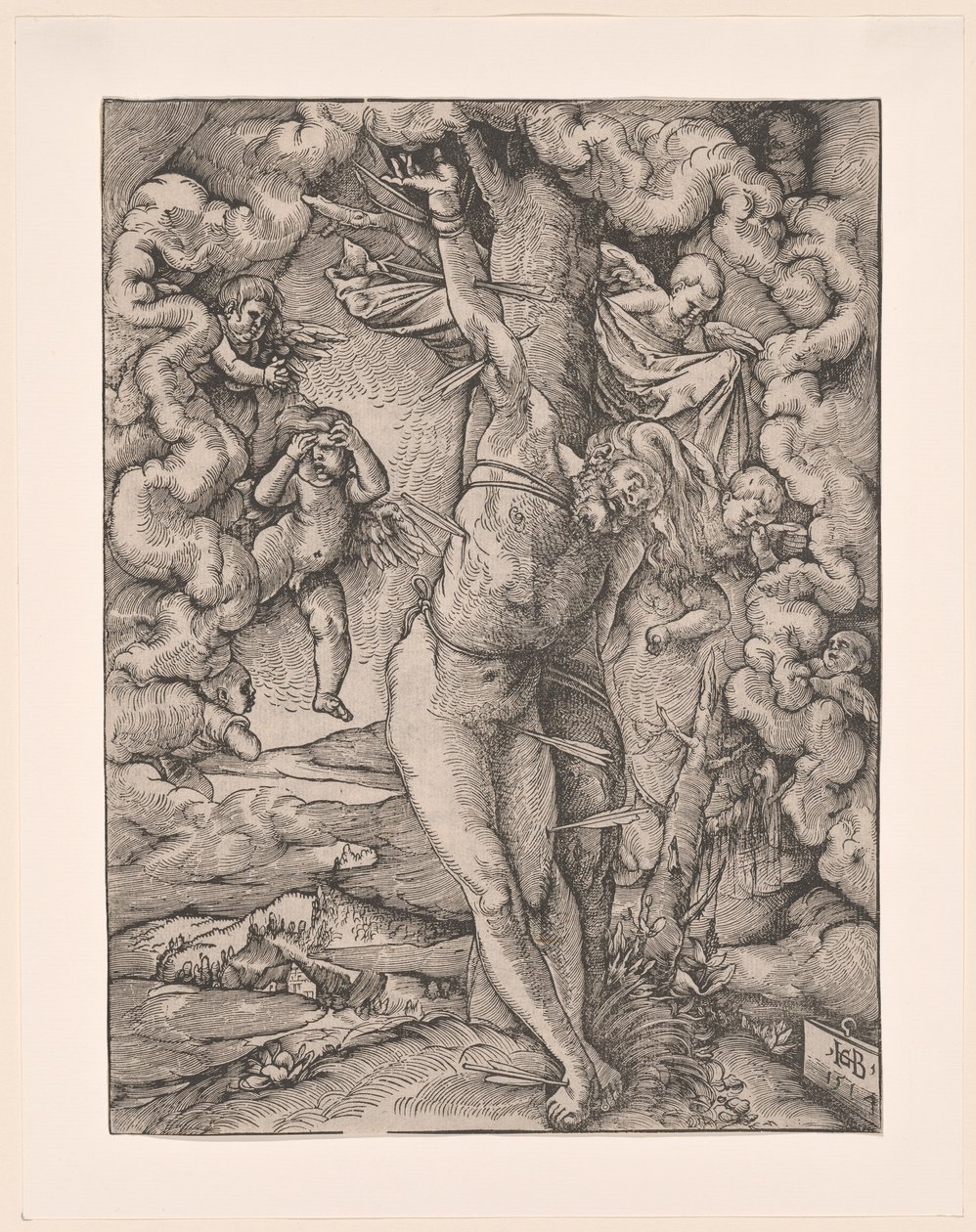 Velký svatý Sebastian od Hans Baldung Grien
