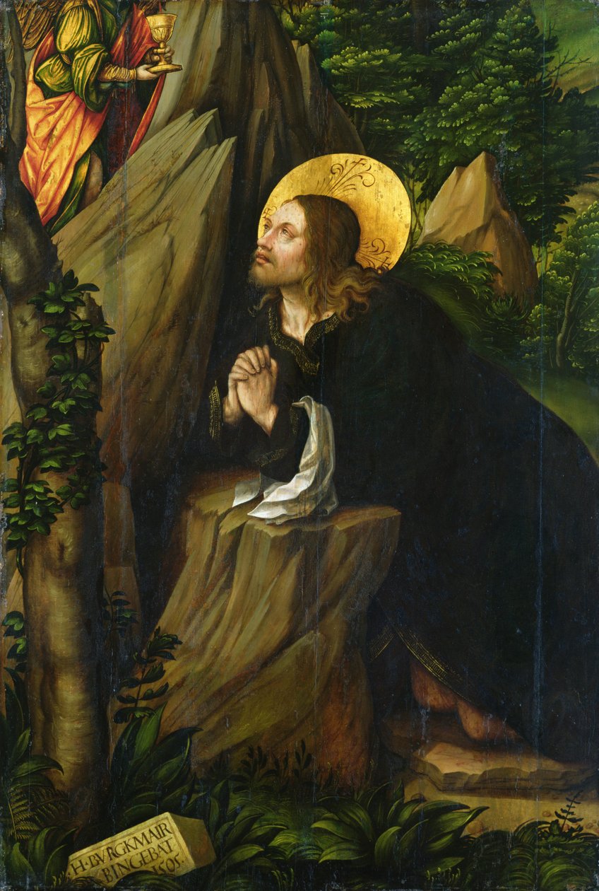 Kristus na Olivové hoře, 1505 od Hans Burgkmair