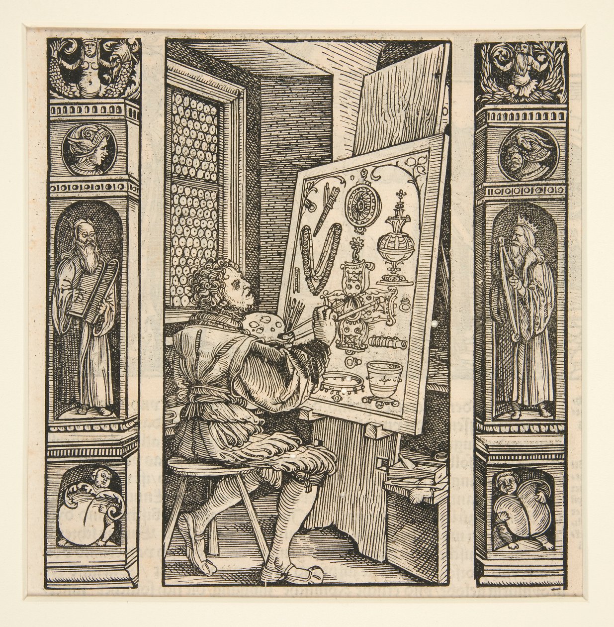 Malíř drahokamů z Petrarca od Hans Burgkmair the Elder