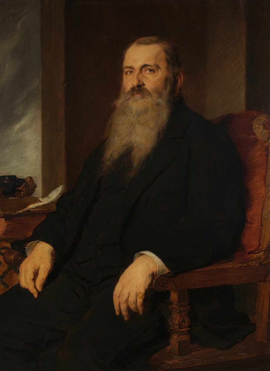 Spisovatel Emmerich Ranzoni od Hans Canon