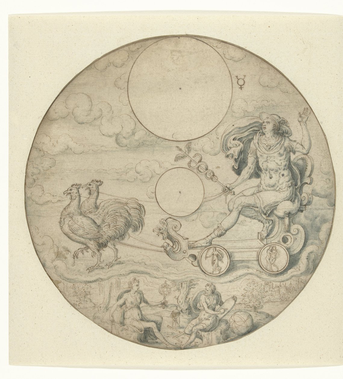 Planeta Merkur od Hans Collaert (I)