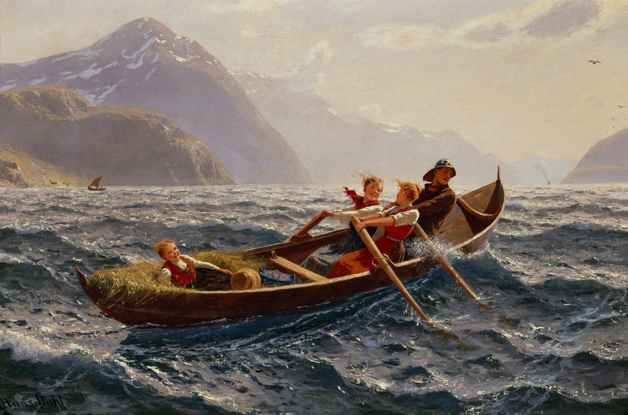 Výlet lodí na Sognefjorden od Hans Dahl