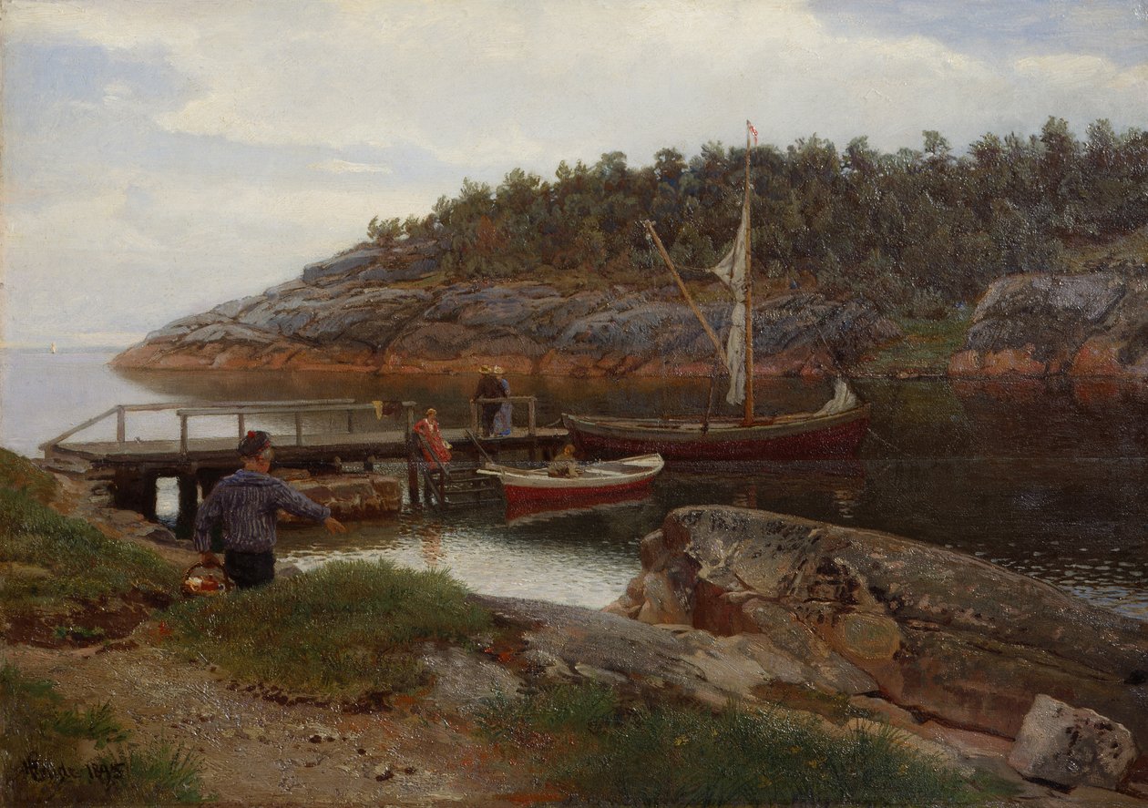 Bay a Hanko od Hans Gude