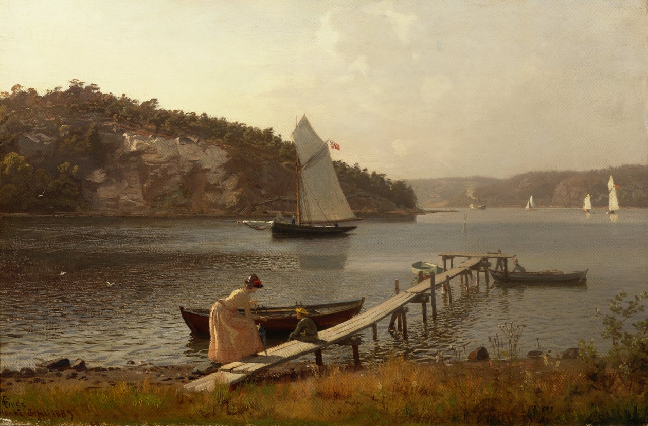 Od Hankø od Hans Gude