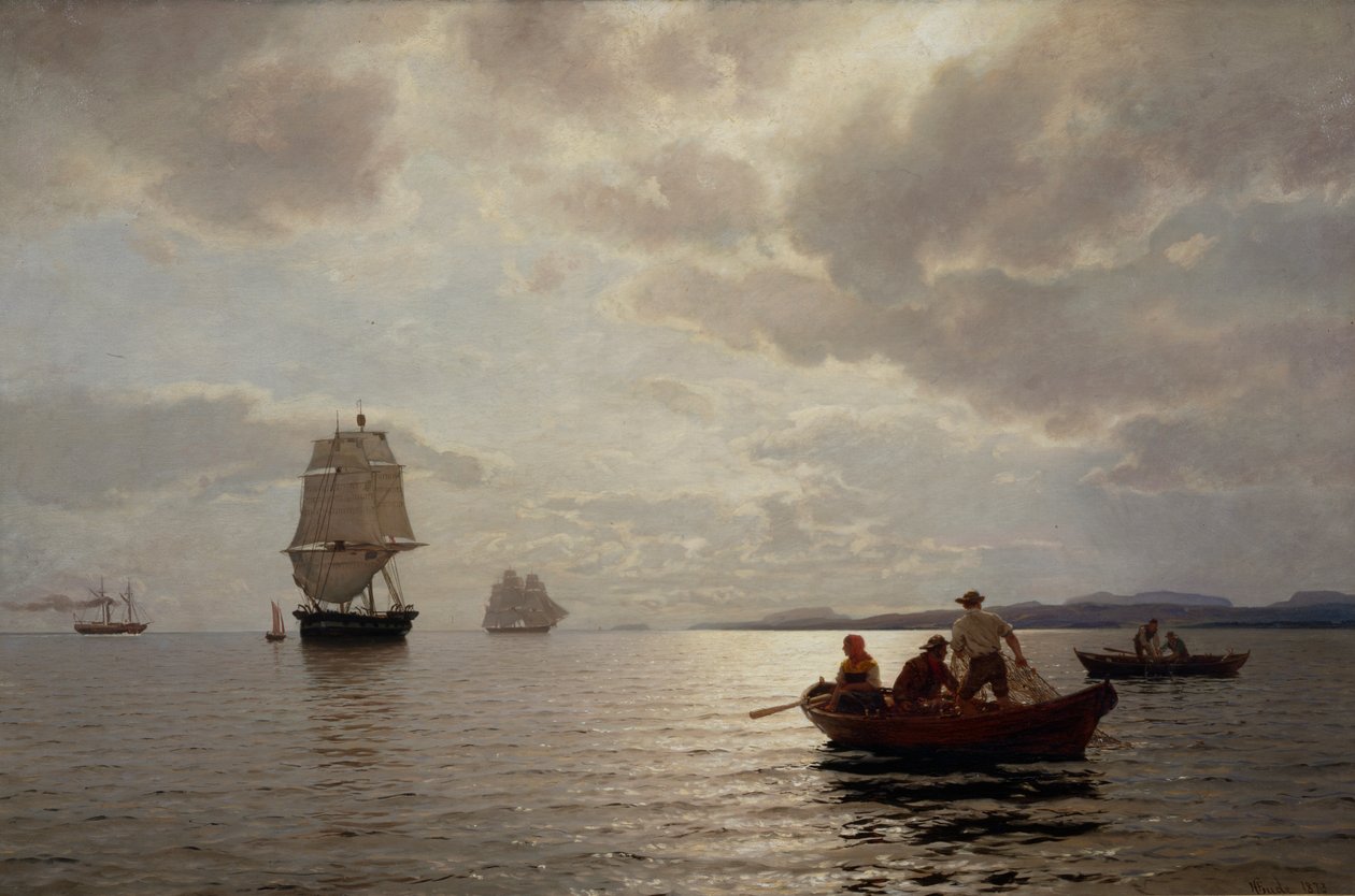 Z Oslofjordu od Hans Gude