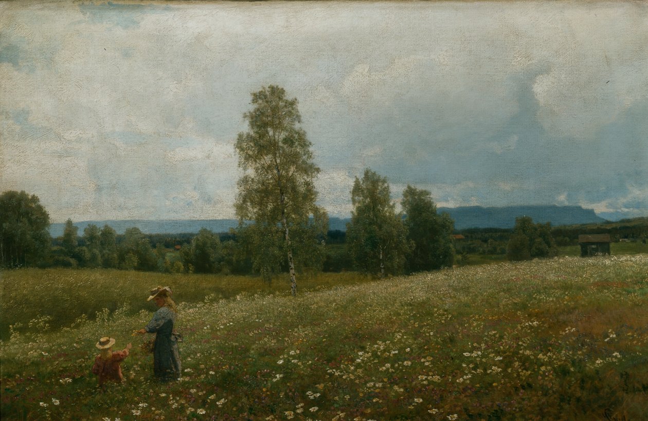 Od Ringerike (olej na plátně) od Hans Gude