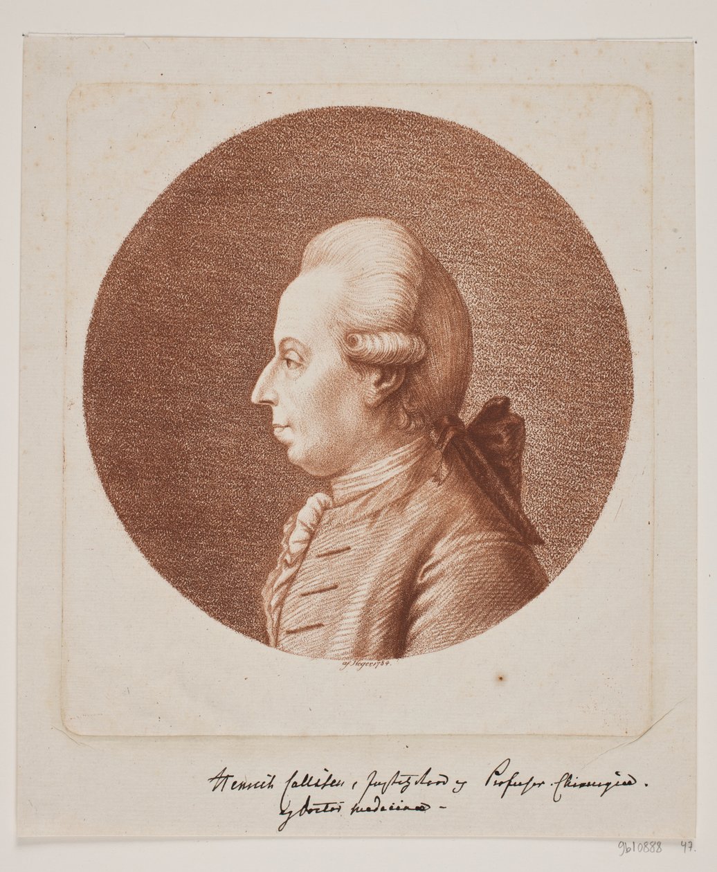 Profesor H. Callisen od Hans Heger
