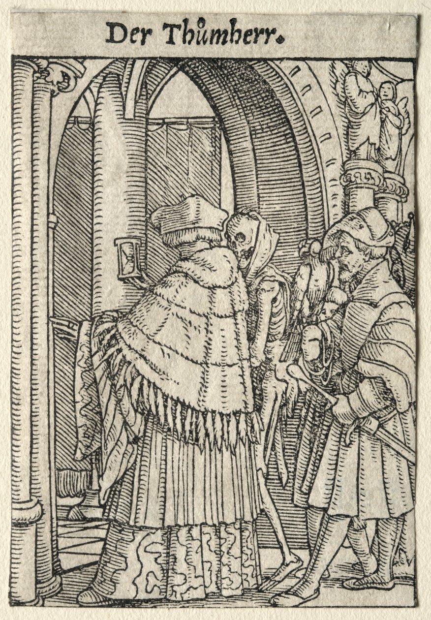 Tanec smrti: Kánon. od Hans Holbein