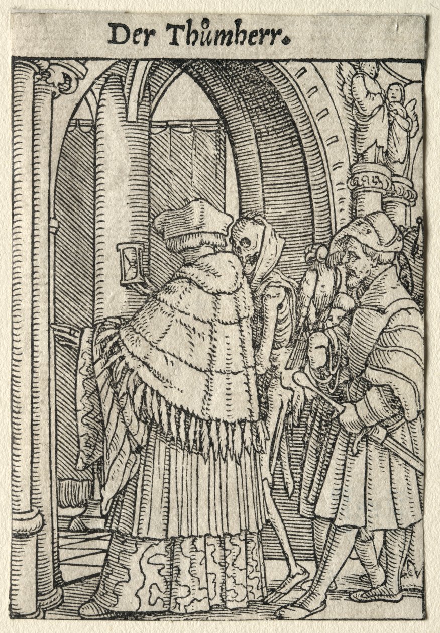 Tanec smrti: Kánon od Hans Holbein