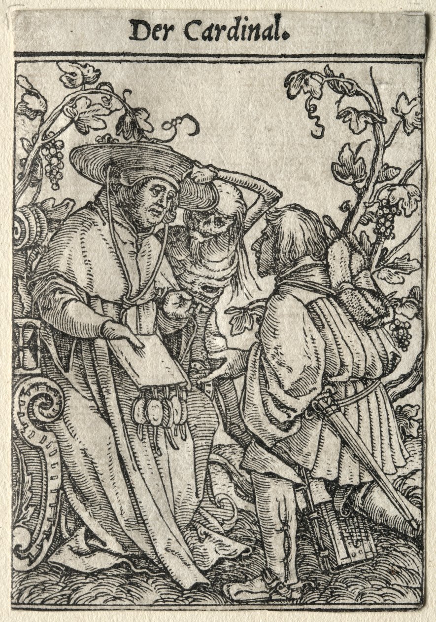 Tanec smrti: Kardinál od Hans Holbein