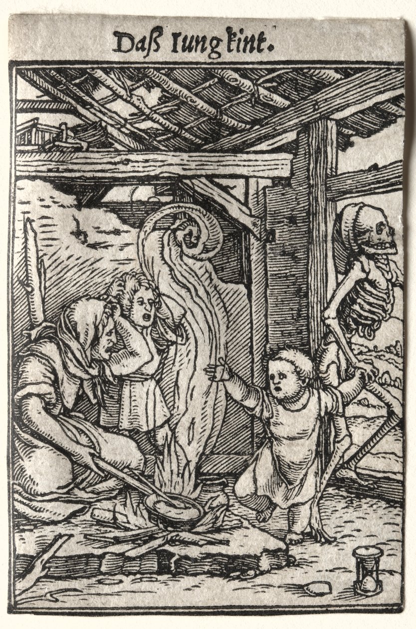 Tanec smrti: Dítě od Hans Holbein