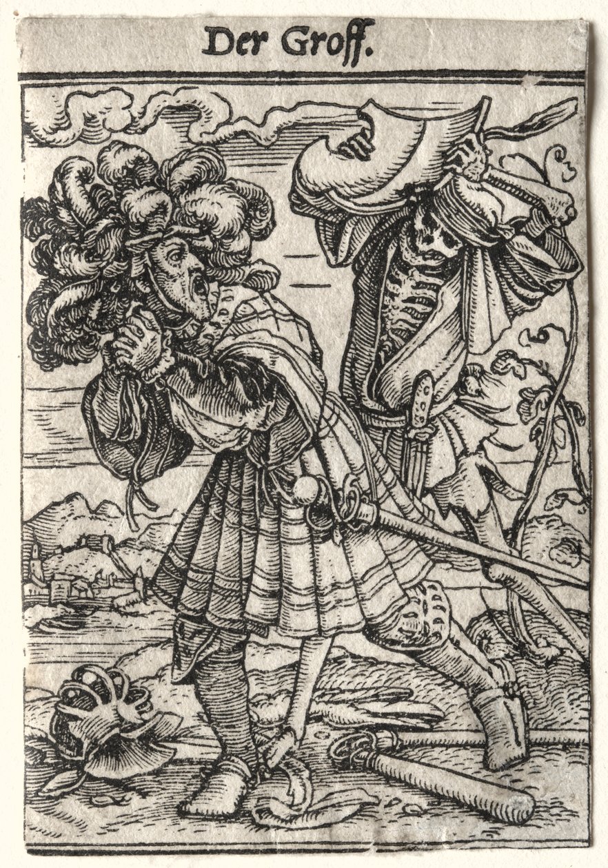 Tanec smrti: Hrabě od Hans Holbein