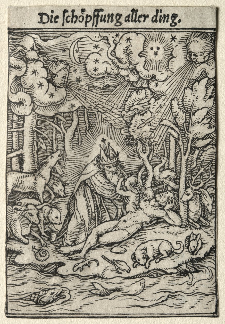 Tanec smrti: Stvoření. od Hans Holbein