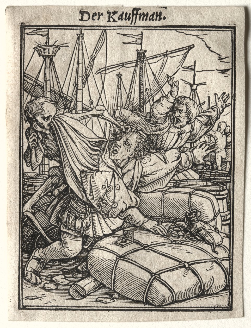 Tanec smrti: Obchodník od Hans Holbein