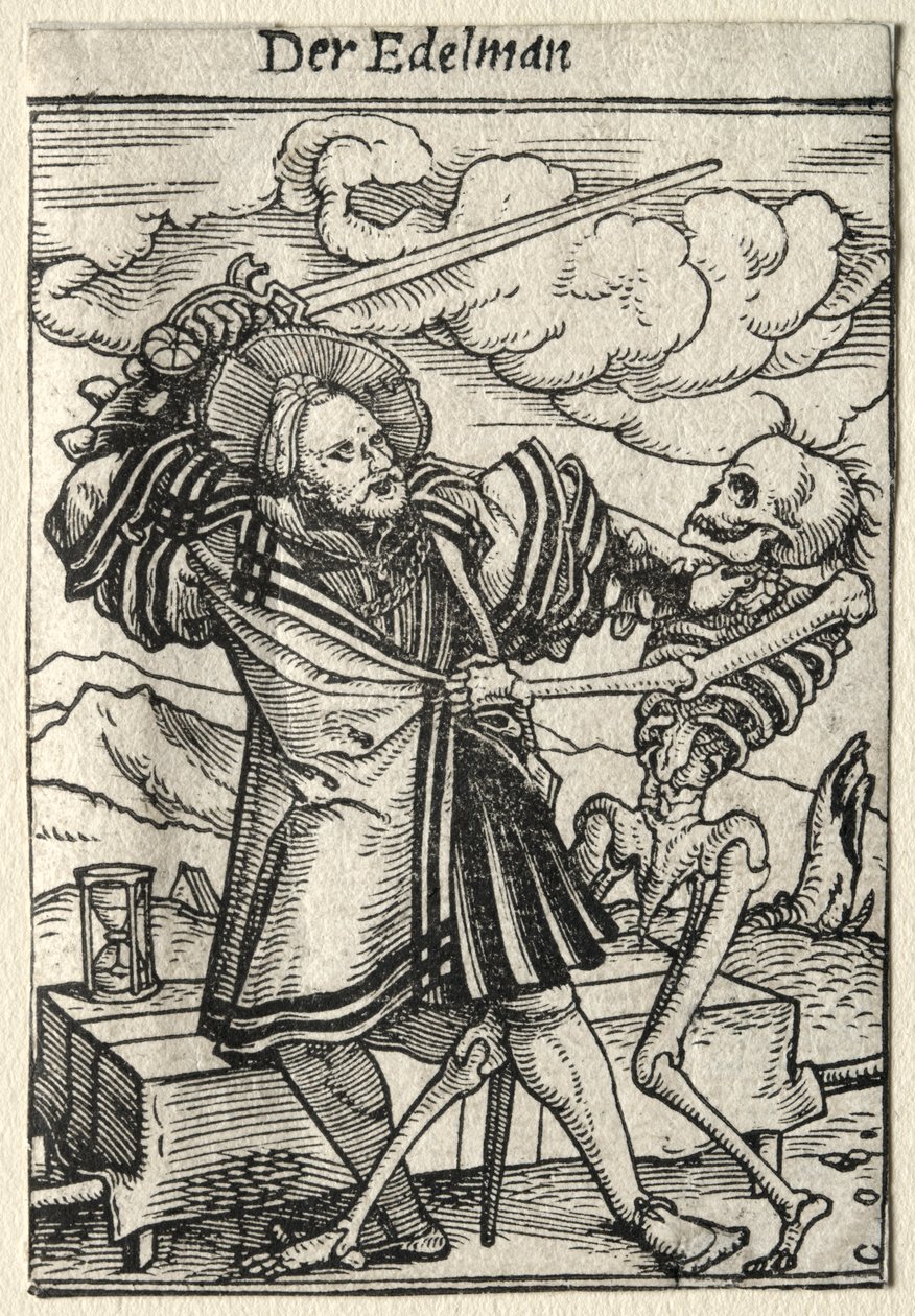 Tanec smrti: Šlechtic od Hans Holbein