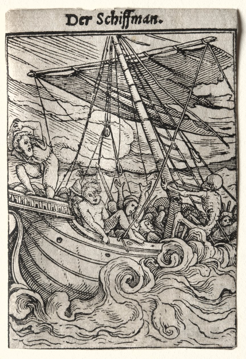 Tanec smrti: Námořník od Hans Holbein