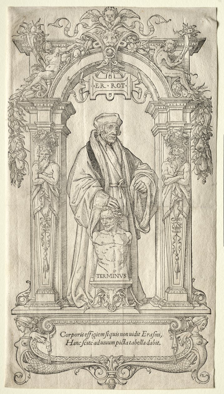 Erasmus Rotterdamský od Hans Holbein
