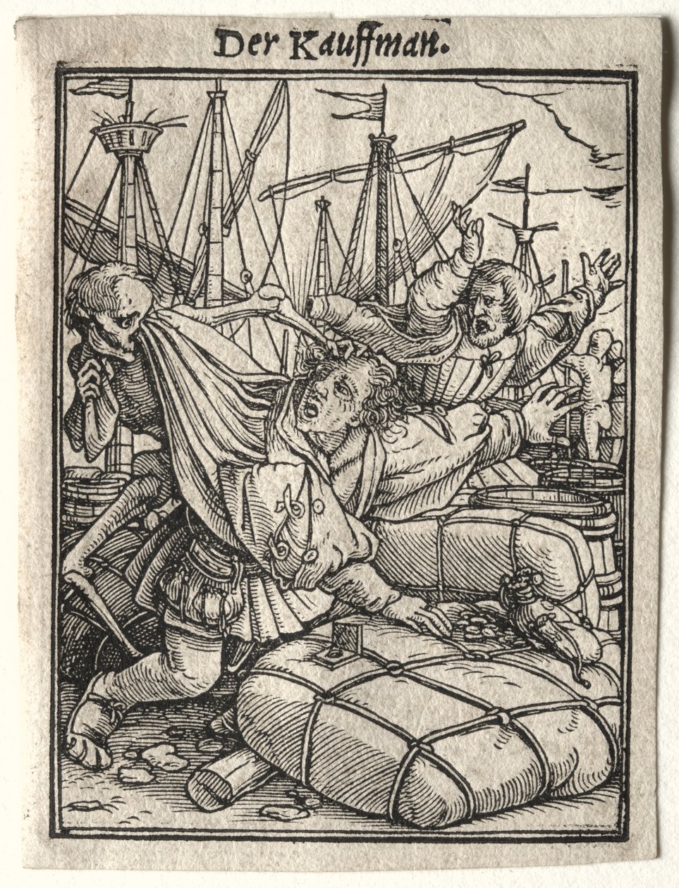 Obchodník. od Hans Holbein