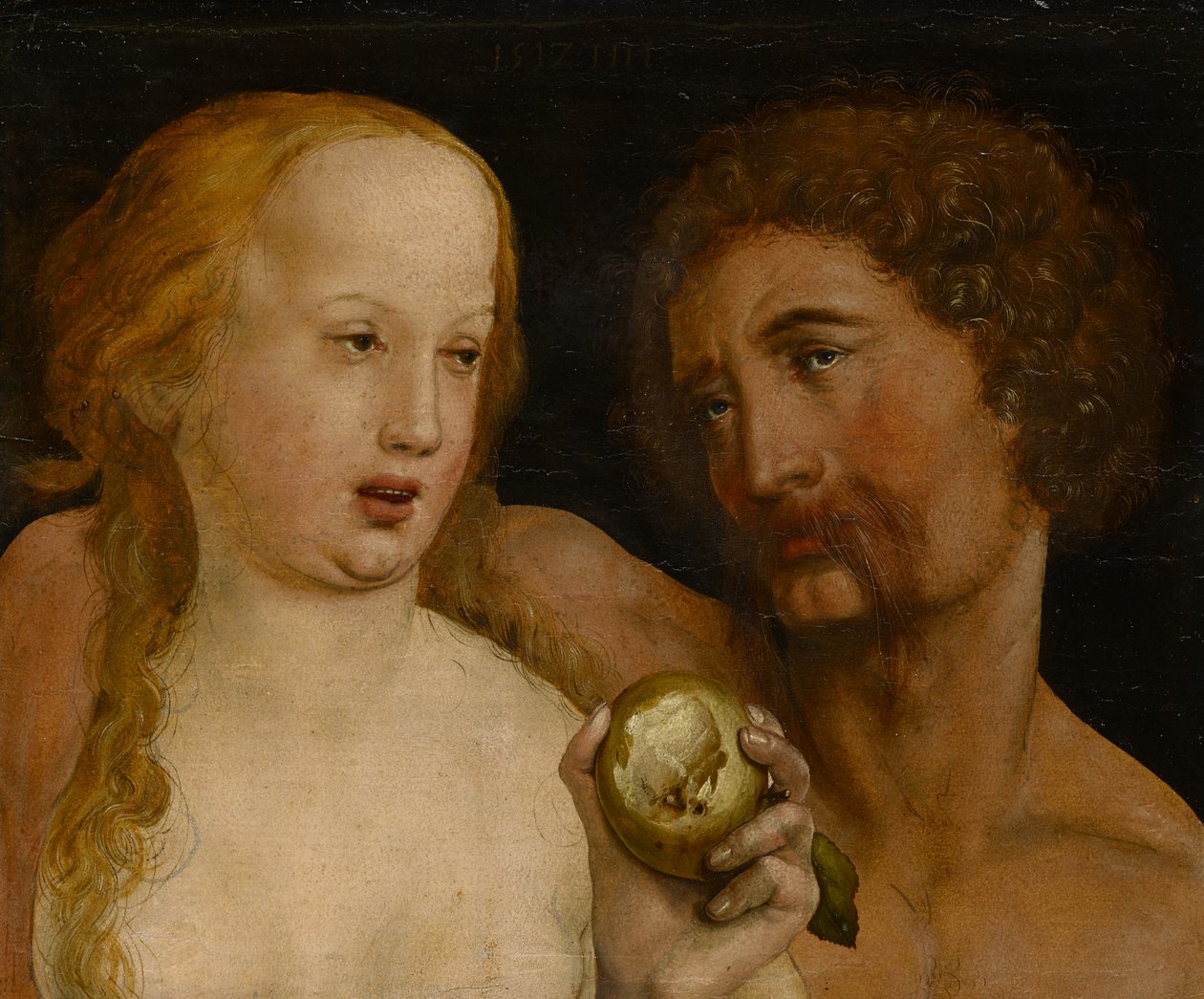 Adam a Eva, 1517 od Hans Holbein der Jüngere