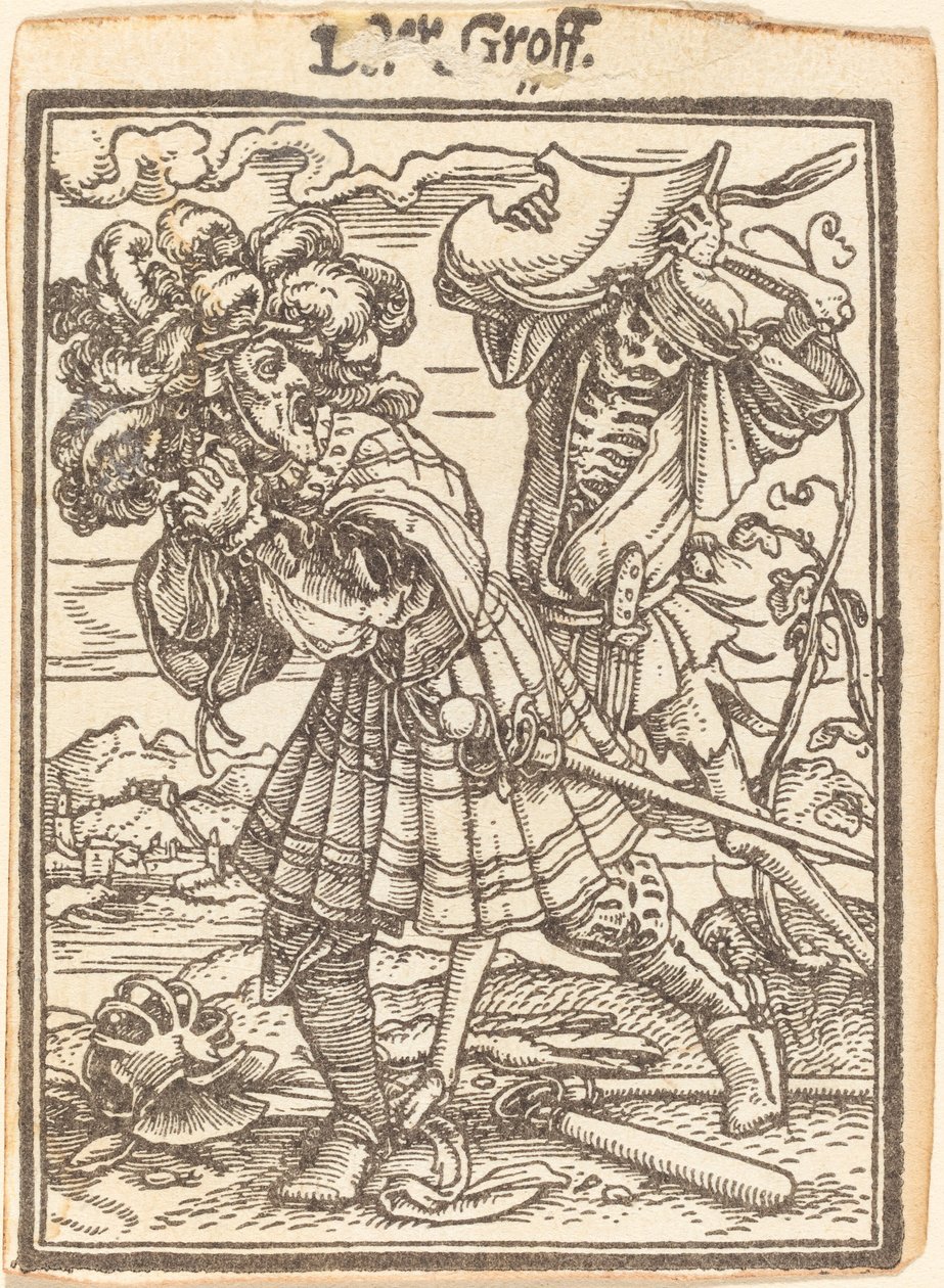 Hrabě. od Hans Holbein der Jüngere