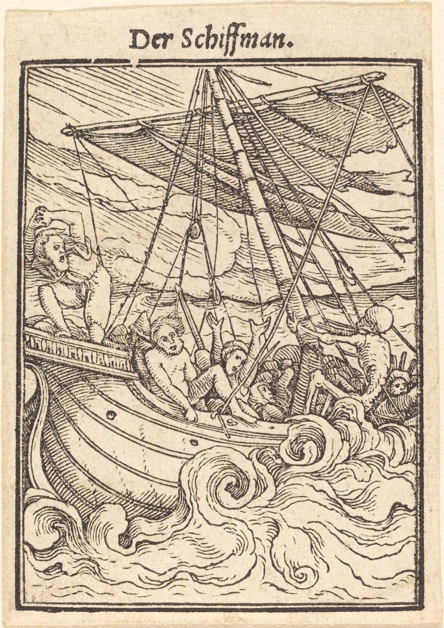 Přepravce. od Hans Holbein der Jüngere