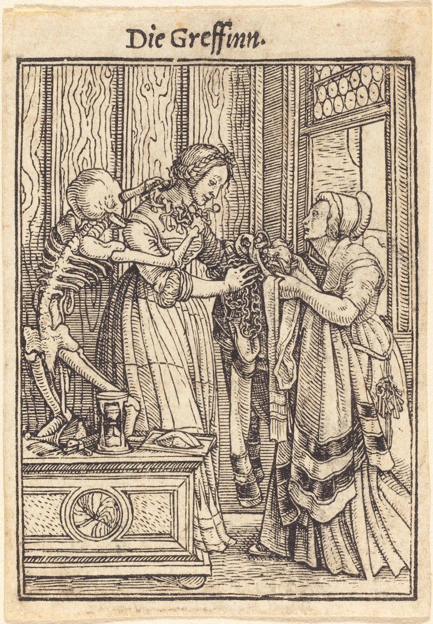 Hraběnka. od Hans Holbein der Jüngere