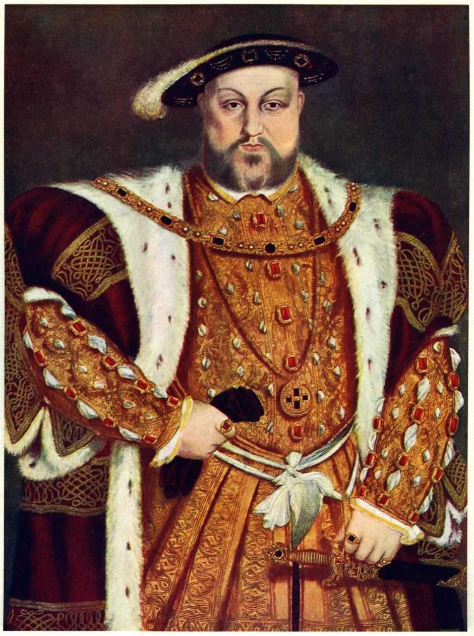 Jindřich VIII., c1517-1540. od Hans Holbein der Jüngere
