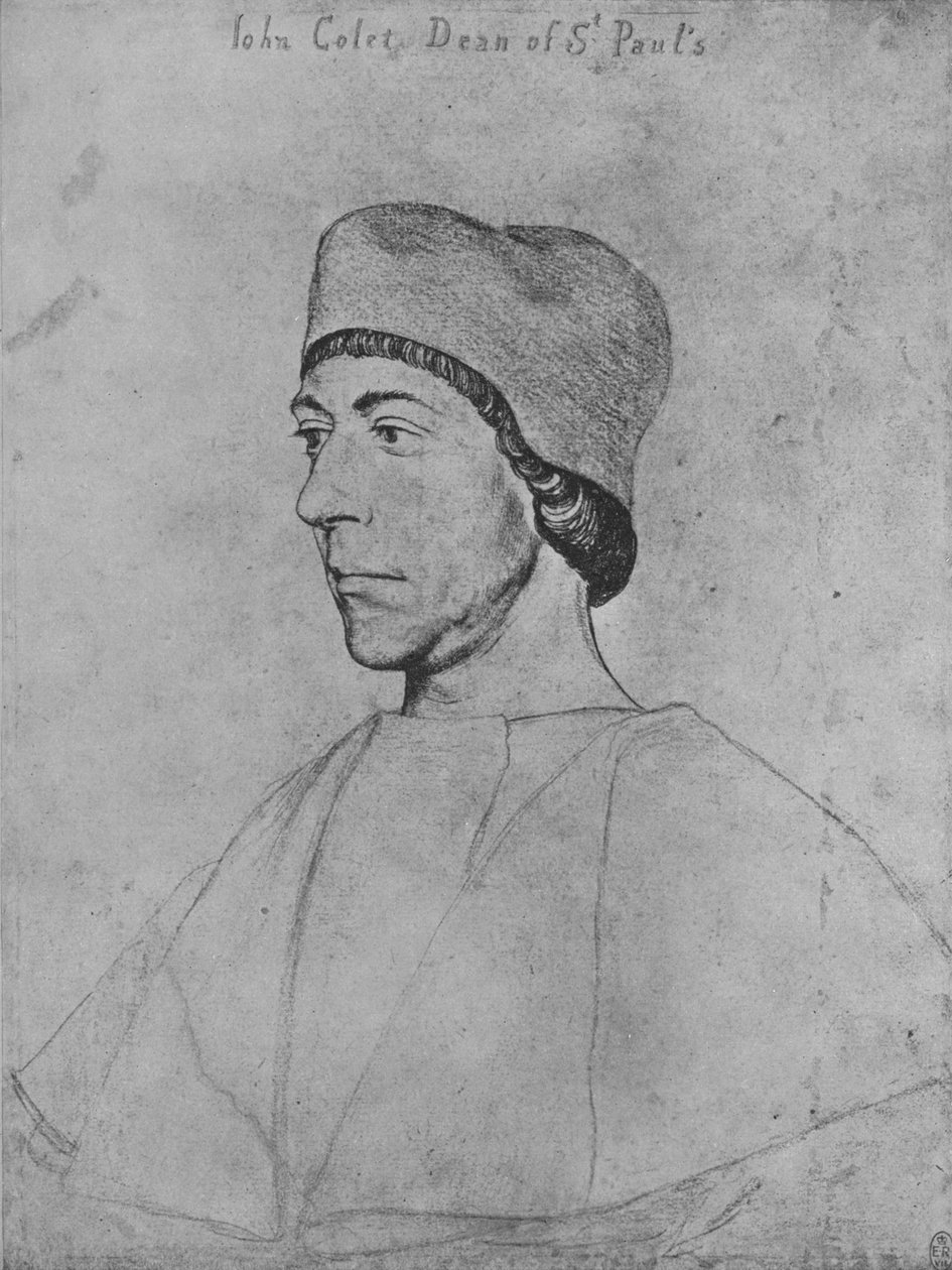 John Colet, c1535 1945 od Hans Holbein der Jüngere