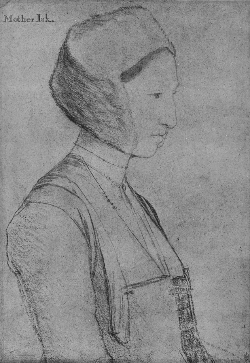 Margaret Giggsová, 1526-1527 1945 od Hans Holbein der Jüngere