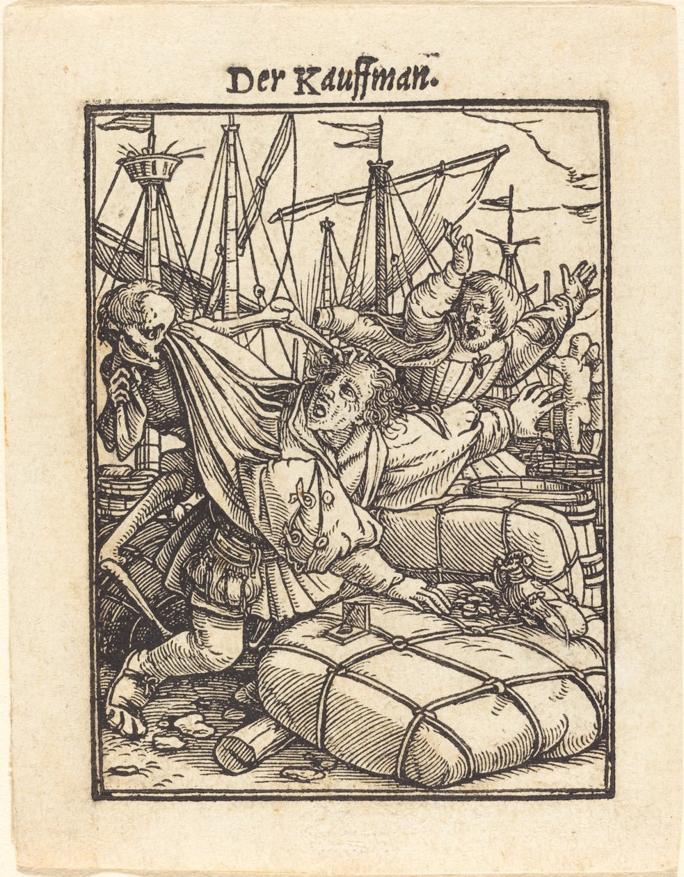 Obchodník od Hans Holbein der Jüngere