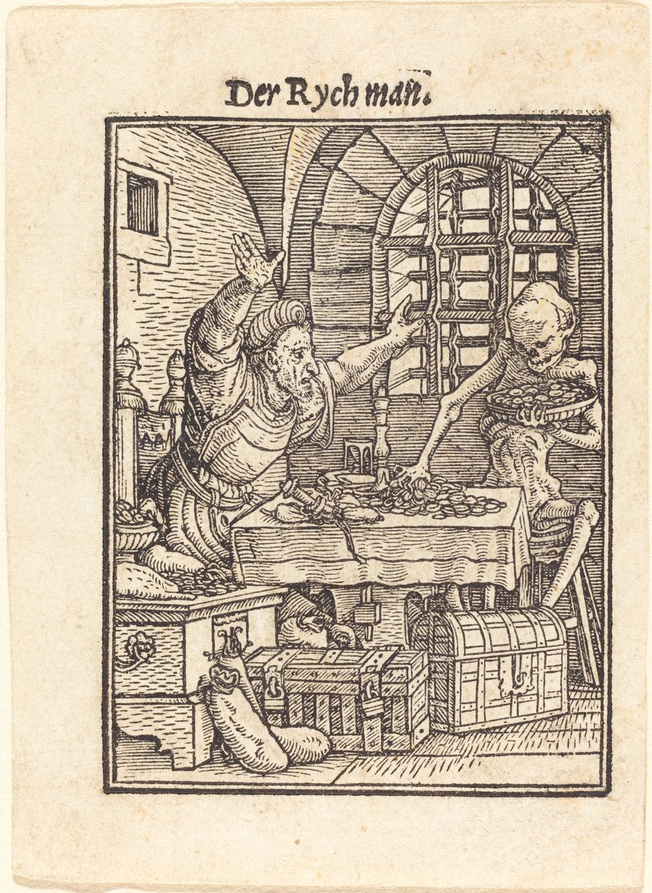 Boháč. od Hans Holbein der Jüngere