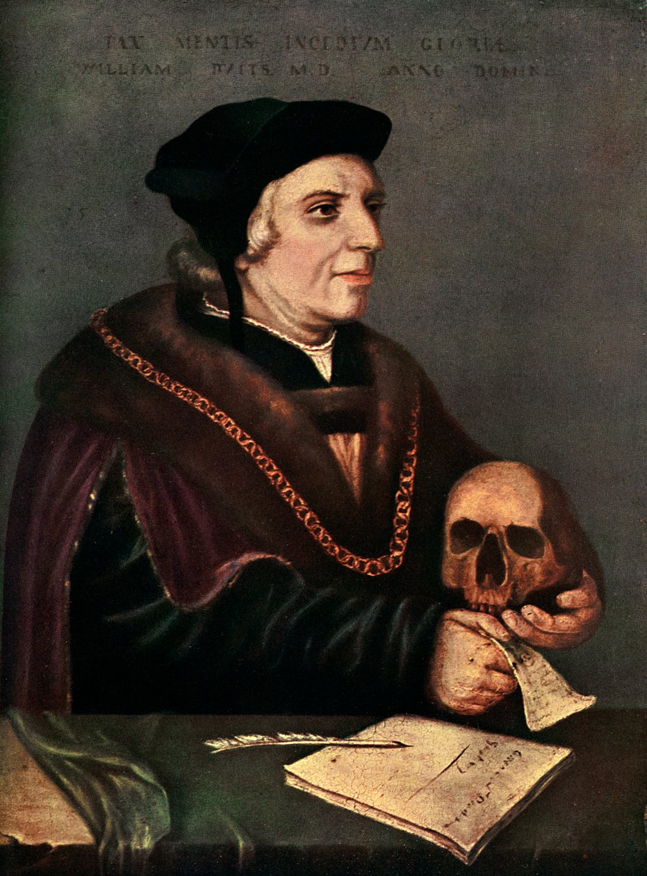 Sir William Butts c1486-1545, 1543. od Hans Holbein der Jüngere